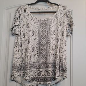 Lucky Brand Printed Tee